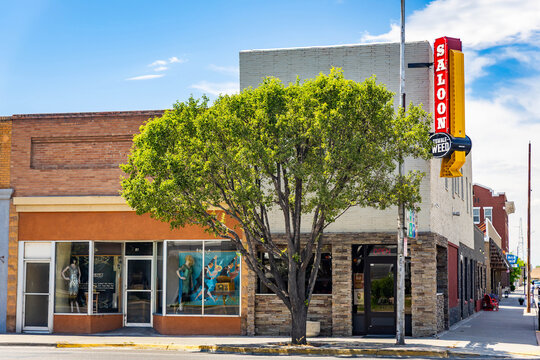 Blackfoot Idaho Downtown Main Street Stores
