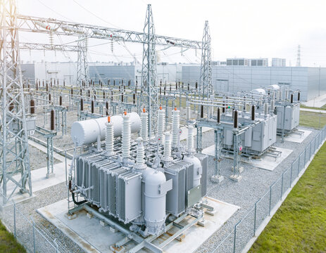 Electrical Substation for AI Data Center