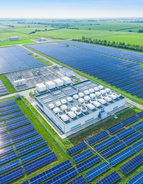 Solar-Powered AI Data Center Campus