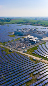 Solar-Powered AI Data Center Campus
