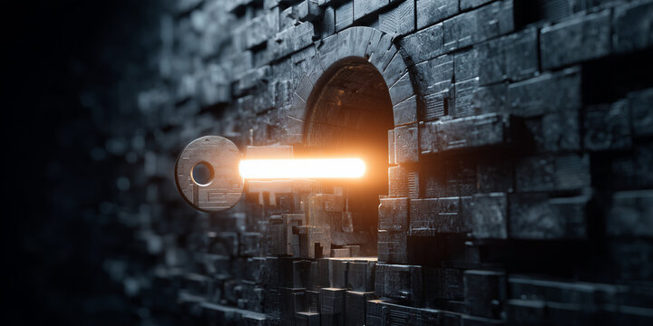 Visualizing cybersecurity threats with a key unlocking the potential of quantum computing security in a digital fortress
