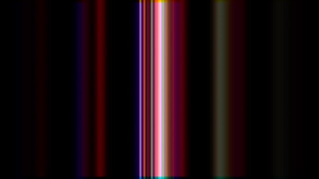 Bright glowing and colorful blurry light particles and blob shapes animation