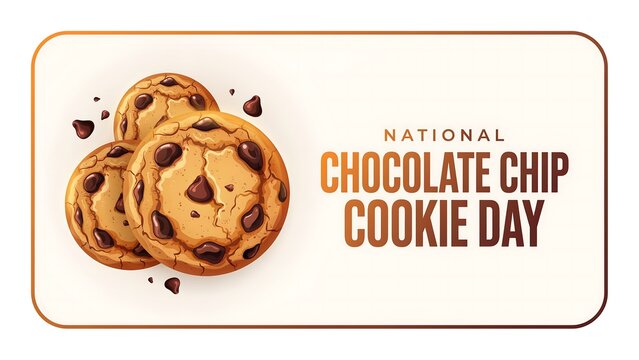 National chocolate chip cookie day tasty baked treats with chocolate national homemade delicious snacking