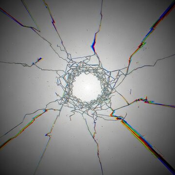 Abstract, minimal gray field fractured by severe digital glitch effects and deep visual noise. A warped and chaotic representation of empty space, geometric, abstract, error