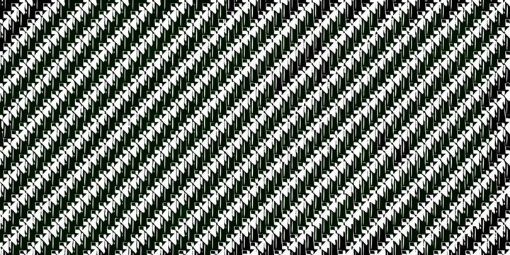 Checkered pattern with repeating vertical lines black and white design