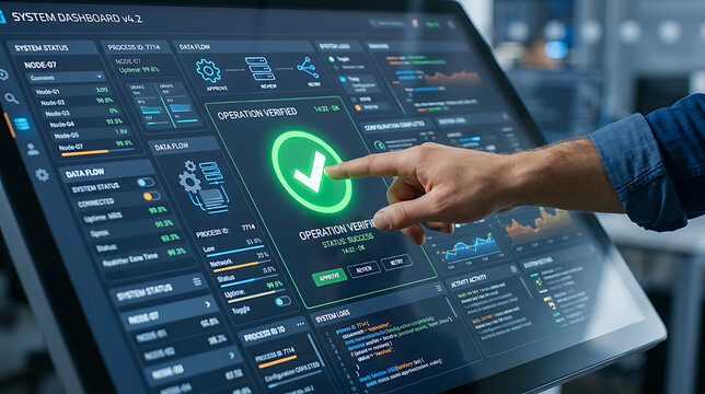 advanced system dashboard monitoring with interactive visualizations and real-time data analysis for tech professionals