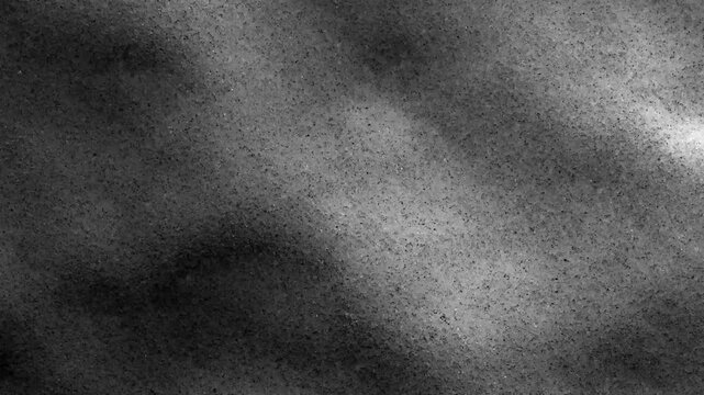 Dark Grain Texture Background.4K macro abstract surface material with dark waving shadows. Perfect backdrop or video effect.