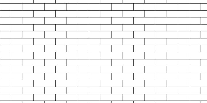 seamless row masonry wall decoration tile white rough concrete brickwork kitchen, pavement, floor and wall decoration paper background.
