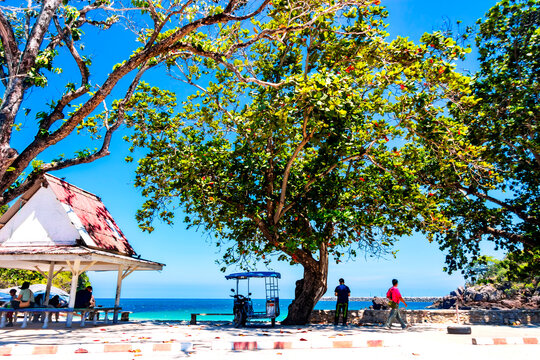 Fishing community and beach