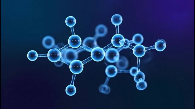 Microscopic view of bacteria and viruses in a petri dish, Microscopic battle for health A conceptual illustration of an immune cell confronting viral pathogens ,micro hi tech water molecules 