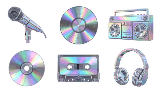 Y2K music element collection