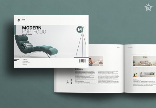 Modern Portfolio Landscape Template