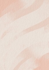 Fototapeta premium Baby Pink Abstract Background with Soft Waves on Paper for Mother and Child Product, romantic and beauty concept.