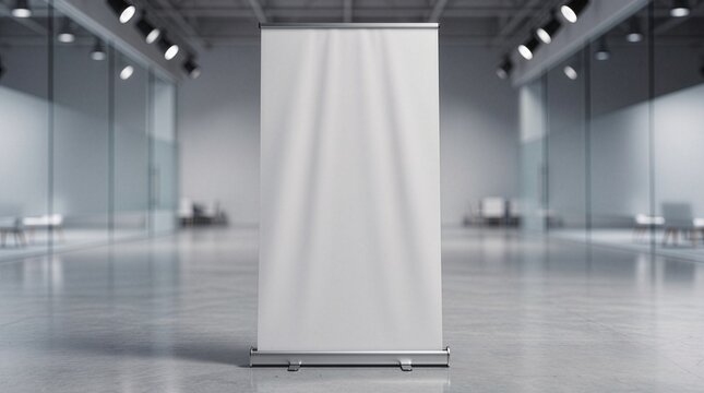 roll up banner in promotion