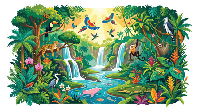 Amazon Rainforest River Imagens – Procure 66,656 fotos, vetores e