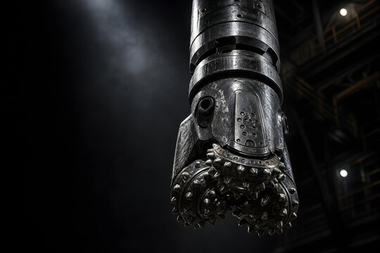 Powerful Industrial Drill Bit for Deep Earth Exploration.