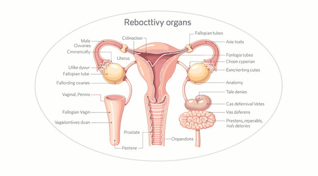 female reproductive system anatomy