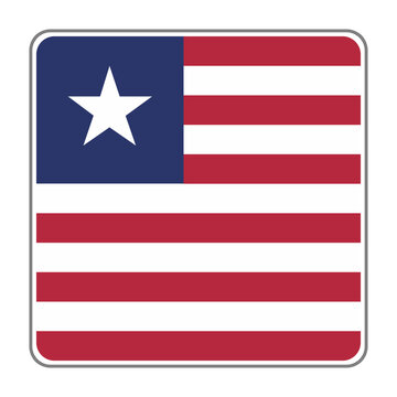 Liberia Country Flag Vector Design