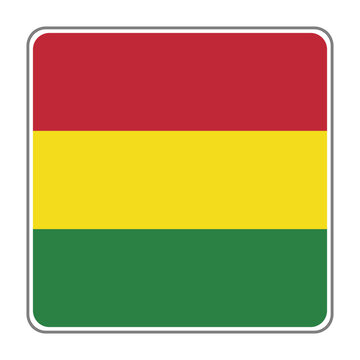Bolivia Country Flag Vector Design