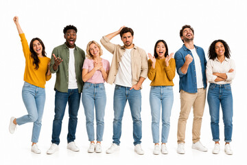 Obraz premium group of students