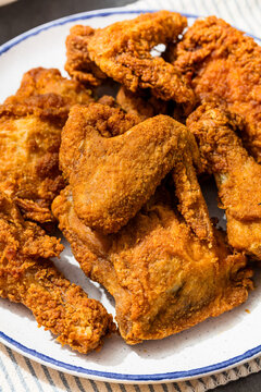 Homemaade Deep Fried Chicken Dinner