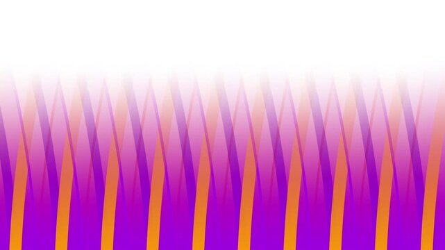 Warm orange and purple gradient spiky triangle border pattern with tall radiating peaks resembling flickering flames along the top edge design element