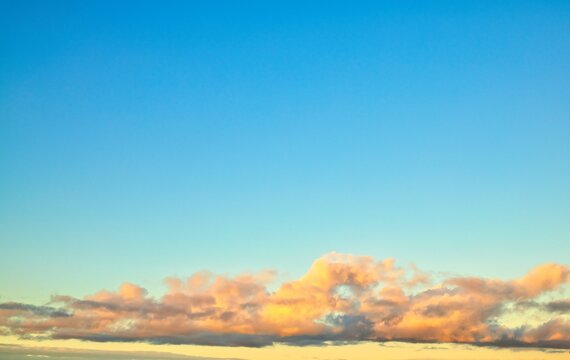 New Zealand Sunrise Sky of Colorful Clouds