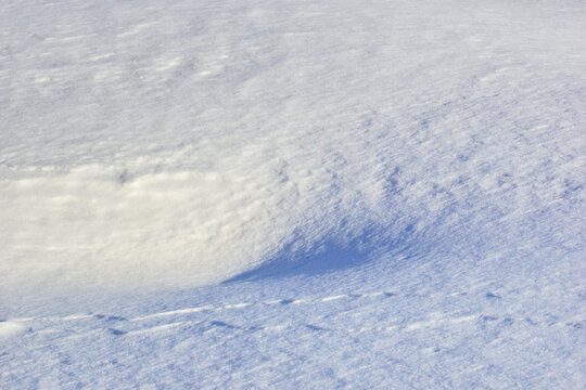 natural winter background snow