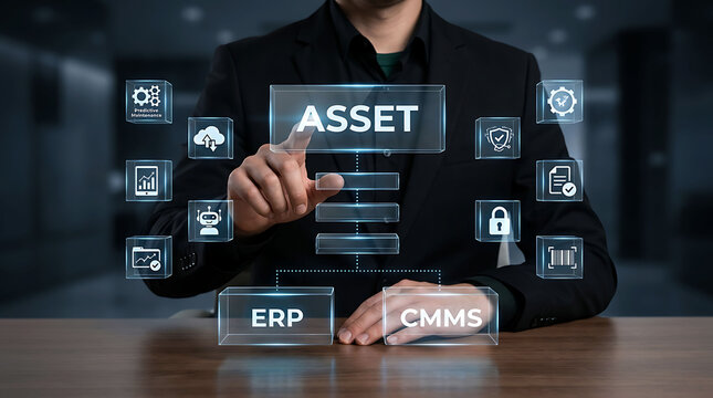 Asset Management ERP CMMS Integration Digital Business Technology Dashboard Platform