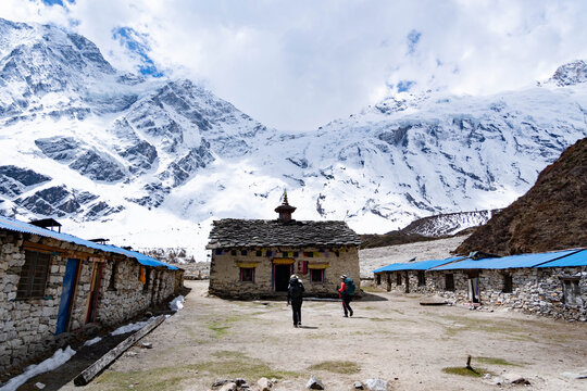 Pungen Gumba in Manaslu Circuit Trek in Nepal