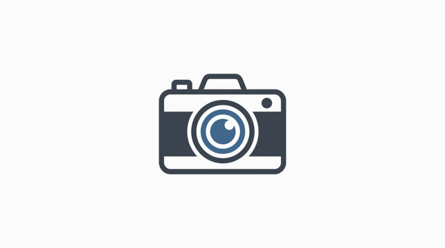Digital SLR camera icon for photography and media.