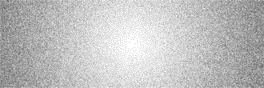 White noise stipple dots. Grunge black and white background. Sand effect, dust pattern. Vector