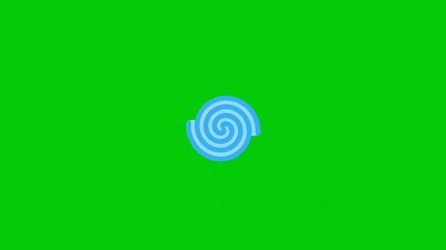 Animated swirling water effect for transitions, liquid motion graphics, and creative visual effects

