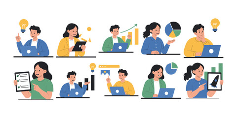 Fototapeta premium Startup and Innovation Illustration