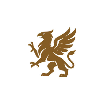 Heraldic Griffin Logo