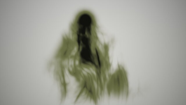 Ink in Water Abstract Background