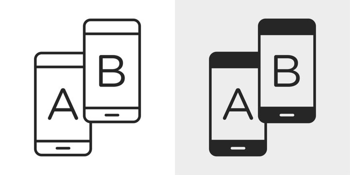 App Testing Icon represents mobile application testing and quality assurance.