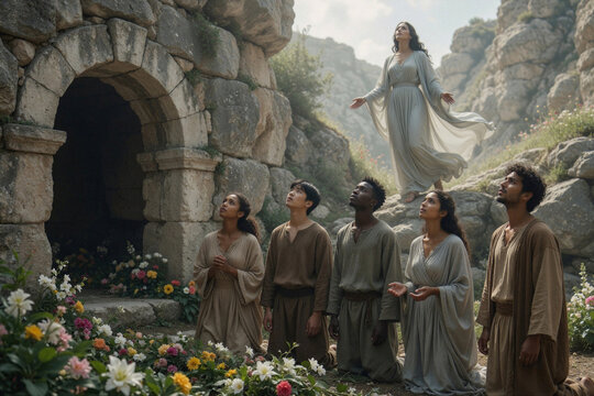 Assumption of the Blessed Virgin Mary &ndash; Heavenly Ascension with Angels