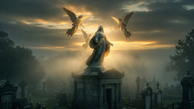 Assumption of the Blessed Virgin Mary &ndash; Heavenly Ascension with Angels