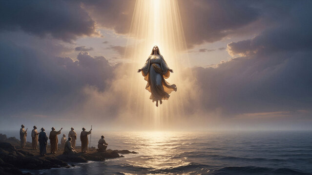 Assumption of the Blessed Virgin Mary &ndash; Heavenly Ascension with Angels