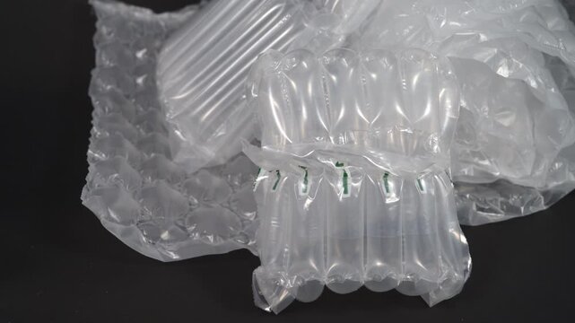 plastic translucent air packaging, protection of goods