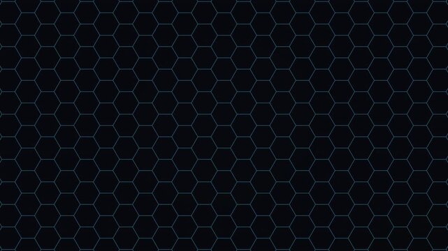 Interlocking Hexagon Cell Grow