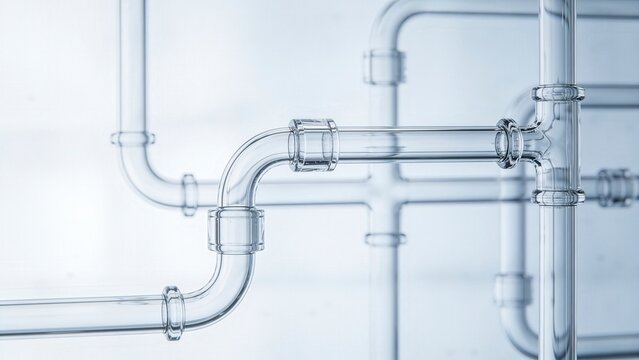 Chrome Bathroom Faucet and Sink Fixture Close-Up in Clean Modern Kitchen Interior