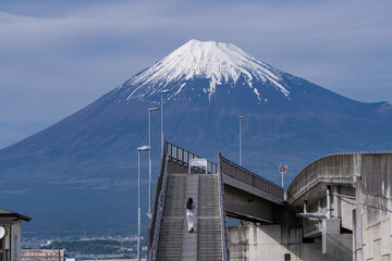 富士山夢の大橋から望む迫力ある富士山  © JAPAN SKYLINE