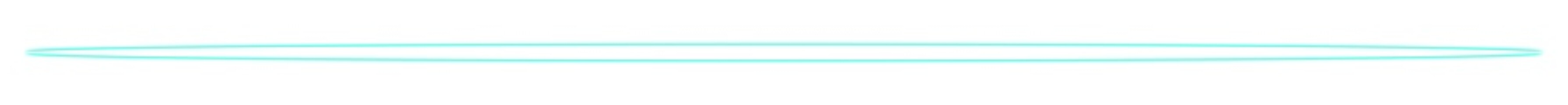 Obraz premium Glowing Cyan Laser Beam Horizontal Line Divider Light Effect Isolated on Transparent Background, PNG