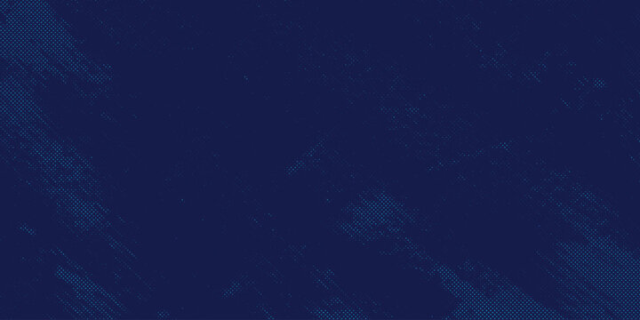 Abstract background with blue halftone pattern. Linear halftone design isolated on blue background. Vector VOL. 3