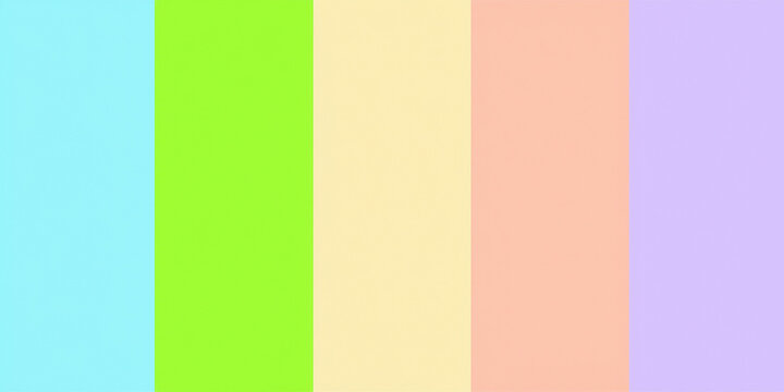 Vertical pastel color columns background with blue green cream peach and purple panels for spring wallpaper and banner design