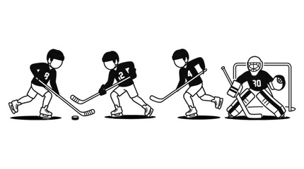 Cartoon skater performing mid-air tricks with skateboard © md