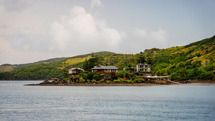 Fototapeta premium Titan Island near the Hamilton Island in Whitsundays, QLD, Australia 