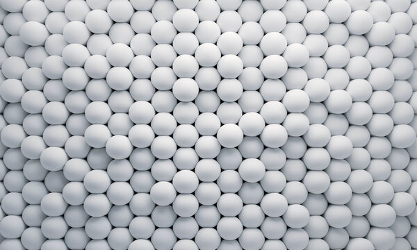 Abstract circles background with light from above